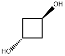 trans-cyclobutane-1,3-diol Struktur