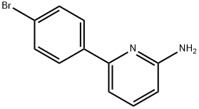 6-(4-BROMOPHENYL)PYRIDIN-2-AMINE Struktur