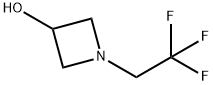 1-(2,2,2-trifluoroethyl)azetidin-3-ol Struktur