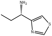 (1S)-1-(1,3-THIAZOL-4-YL)PROPAN-1-AMINE Struktur