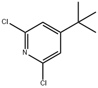 Pyridine, 2,6-dichloro-4-(1,1-dimethylethyl)- Struktur