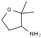 2,2-dimethyloxolan-3-amine Struktur