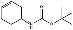 tert-butyl N-[(1R)-cyclohex-3-en-1-yl]carbamate Struktur