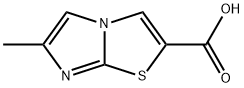 6-METHYLIMIDAZO[2,1-B][1,3]THIAZOLE-2-CARBOXYLIC ACID Struktur