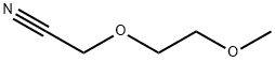 (2-methoxyethoxy)acetonitrile Struktur