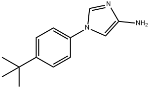 4-Amino-1-(4-tert-butylphenyl)imidazole Struktur