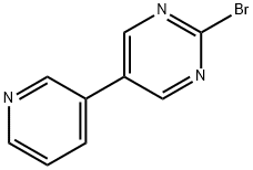 2-Bromo-5-(3-pyridyl)pyrimidine Struktur