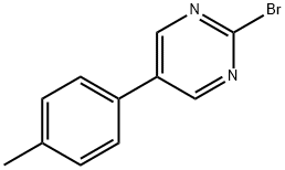 2-Bromo-5-(4-tolyl)pyrimidine Struktur