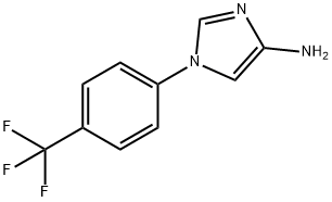 4-Amino-1-(4-trifluoromethylphenyl)imidazole Struktur