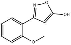 3-(2-methoxyphenyl)-1,2-oxazol-5-ol Struktur