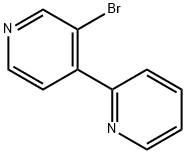 3-Bromo-4-(2-pyridyl)pyridine Struktur