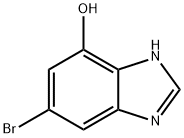 6-Bromo-1H-benzoimidazol-4-ol Struktur