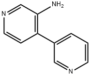 3-Amino-4,3'-bipyridine Struktur