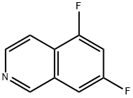 5,7-difluoroisoquinoline Struktur