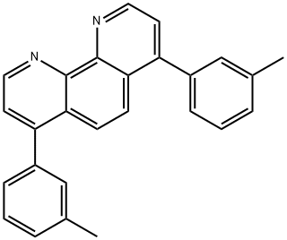 4,7-bis(3-tolyl)-1,10-phenanthroline Struktur