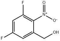 3,5-Difluoro-2-nitrobenzyl alcohol Struktur