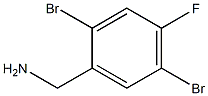 (2,5-dibromo-4-fluorophenyl)methanamine Struktur