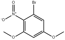 1-BROMO-3,5-DIMETHOXY-2-NITROBENZENE Struktur