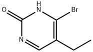 4-Bromo-2-hydroxy-5-ethylpyrimidine Struktur