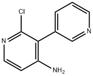 2-CHLORO-4-AMINO-3-(3-PYRIDYL)PYRIDINE Struktur