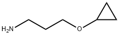 3-cyclopropoxypropan-1-amine Struktur