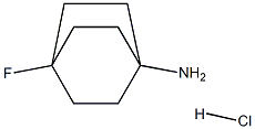 4-fluorobicyclo[2.2.2]octan-1-amine hydrochloride Struktur