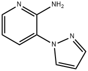 3-(1H-PYRAZOL-1-YL)PYRIDIN-2-AMINE Struktur