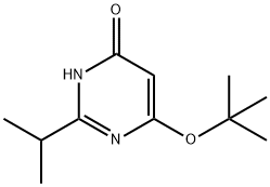 4-Hydroxy-2-(iso-propyl)-6-(tert-butoxy)pyrimidine Structure