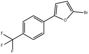 2-Bromo-5-(4-trifluoromethylphenyl)furan Struktur