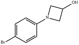 1-(4-bromophenyl)azetidin-3-ol Struktur