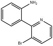 3-Bromo-2-(2-aminophenyl)pyridine Struktur