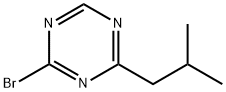 2-Bromo-4-(iso-Butyl)-1,3,5-triazine Struktur