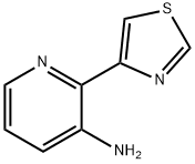 3-AMINO-2-(THIAZOL-4-YL)PYRIDINE Struktur