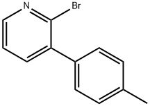 2-Bromo-3-(4-tolyl)pyridine Struktur