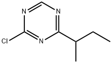 2-Chloro-4-(sec-butyl)-1,3,5-triazine Struktur