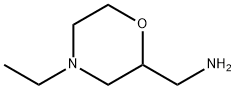 2-Morpholinemethanamine, 4-ethyl- Struktur