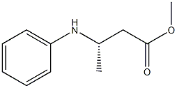 Butanoic acid, 3-(phenylamino)-, methyl ester, (3S)-