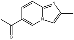 1-{2-methylimidazo[1,2-a]pyridin-6-yl}ethan-1-one Struktur