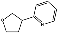 2-(Tetrahydrofuran-3-yl)pyridine Struktur