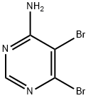 4,5-Dibromo-6-aminopyrimidine Struktur