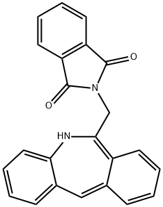 6-phthalimidomethyl-5H-dibenz[b,e]-azepine Struktur