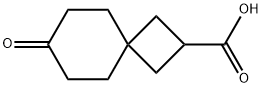 7-oxospiro[3.5]nonane-2-carboxylic acid Struktur