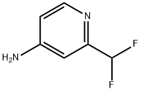 2-(Difluoromethyl)pyridin-4-amine Struktur