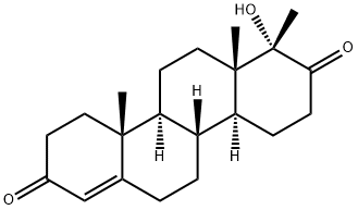 Progesterone Impurity 3(Progesterone EP Impurity C) Struktur