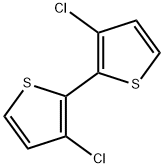 3,3'-dichloro-2,2'-bithiophene Struktur