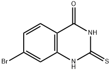 7-Bromo-2-mercaptoquinazolin-4(3H)-one 95+% Struktur