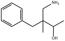 4-amino-3-benzyl-3-methylbutan-2-ol Struktur