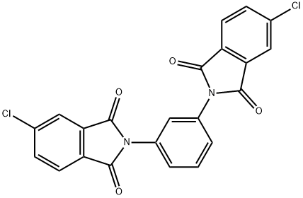 2,2'-(1,3-phenylene)bis[5-chloro-1H-isoindole]-1,3(2H)-dione Struktur