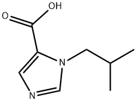 1-Isobutyl-1H-imidazole-5-carboxylic acid Struktur