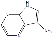 5H-pyrrolo[2,3-b]pyrazin-7-amine Struktur